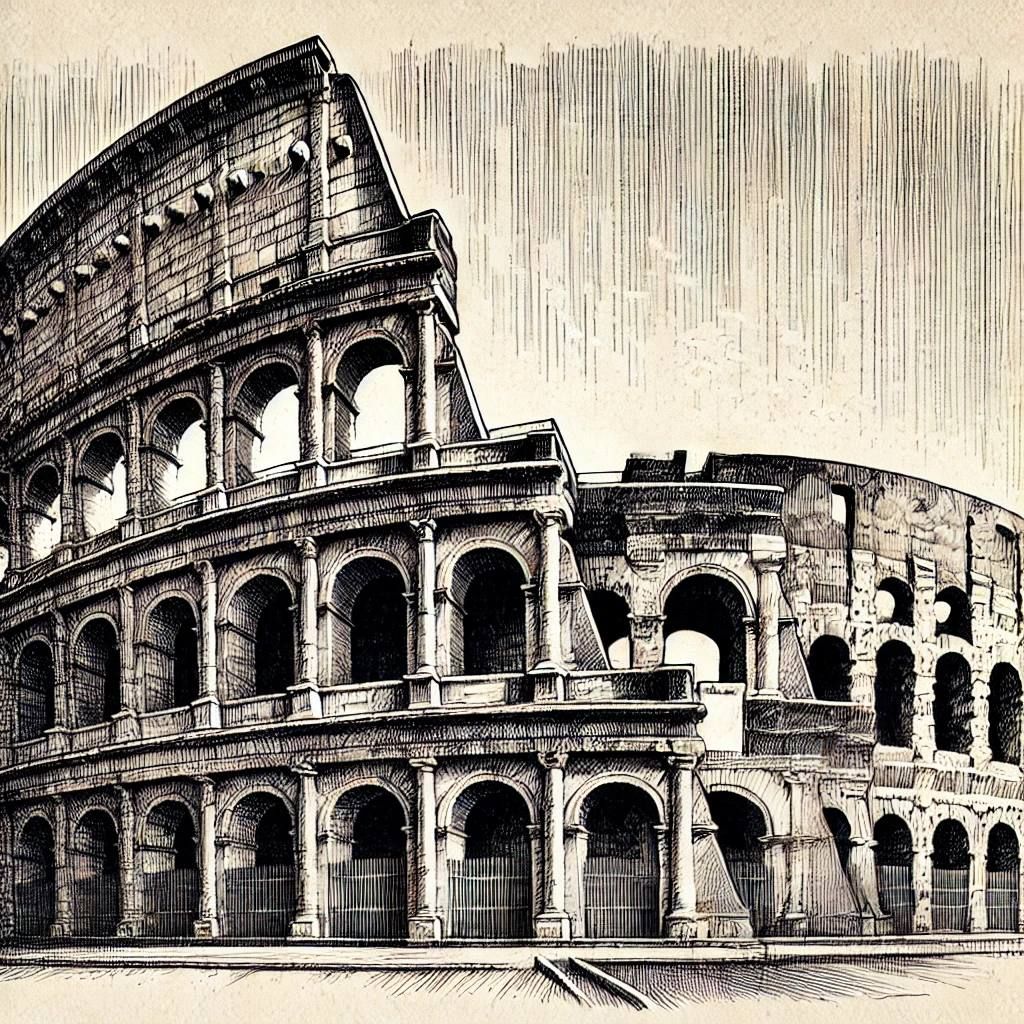 Antique Echoes: The Colosseum