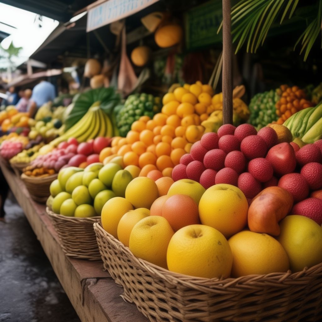 Imagine fruit market