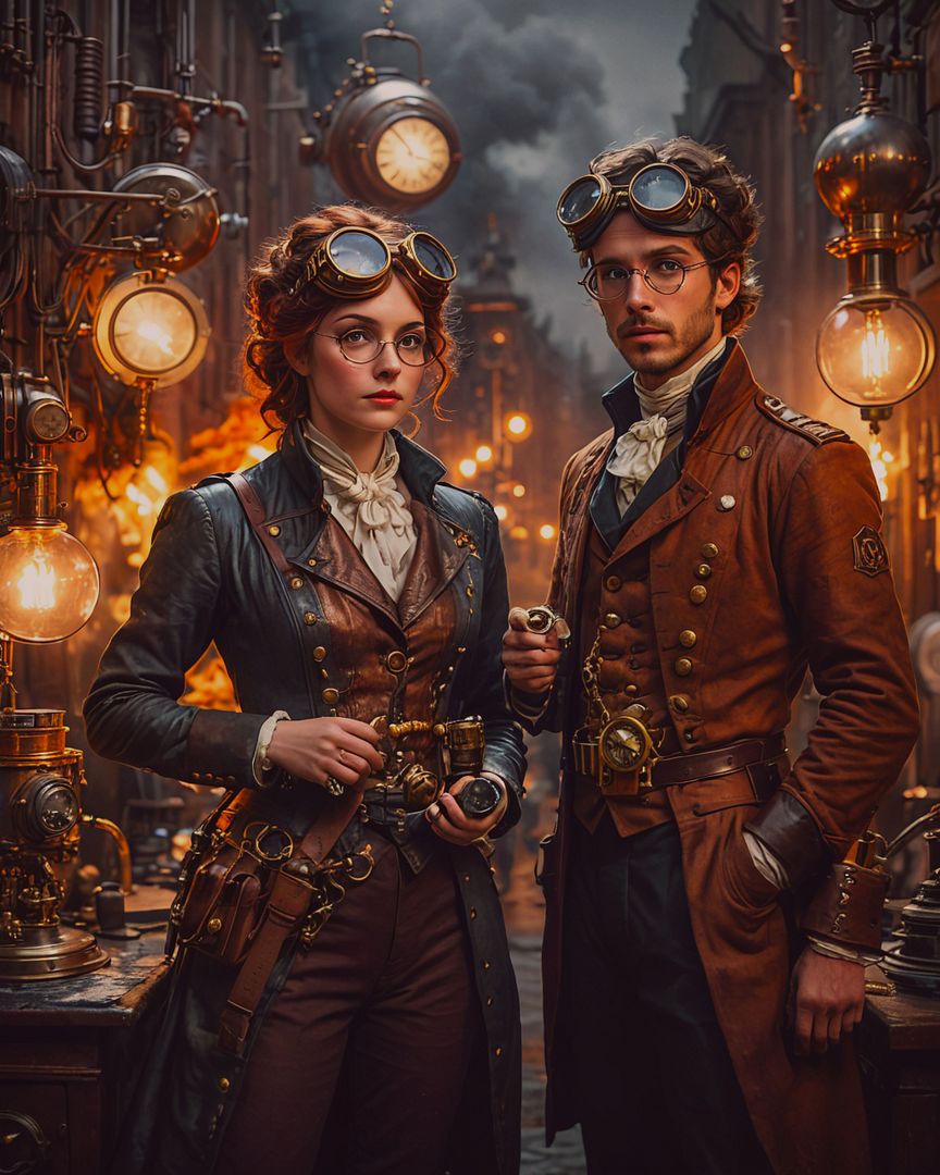 steampunk people