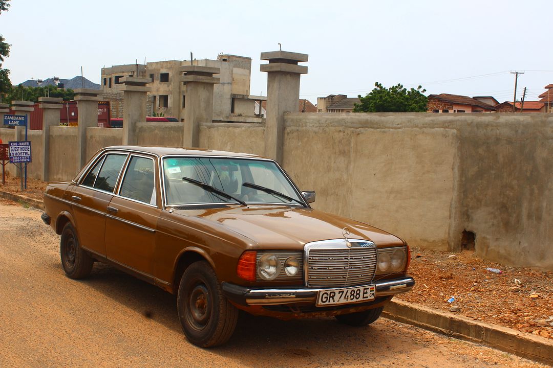 Coffee-Toned Mercedes