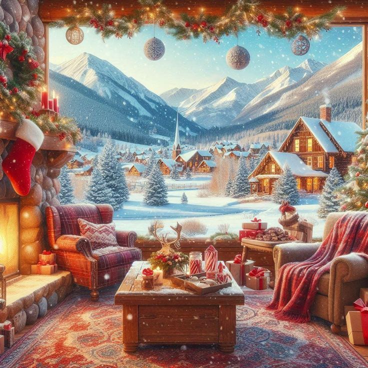 Christmas in Cozy Mountains