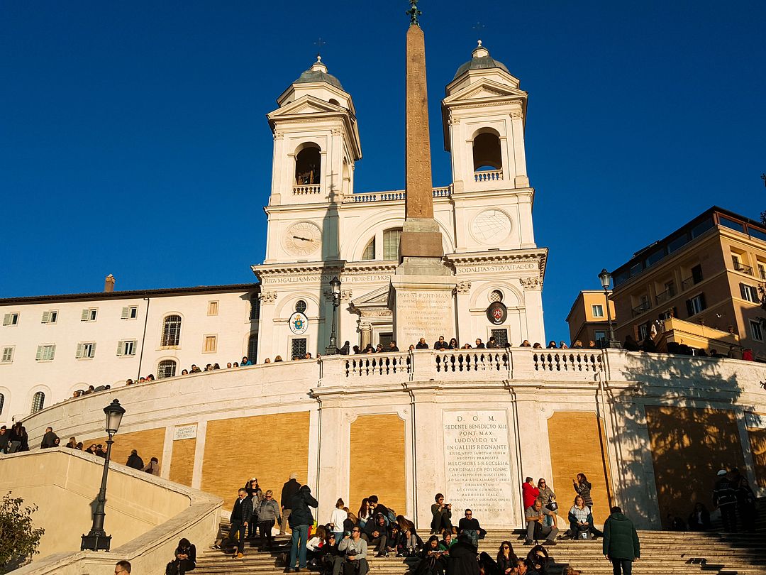 Piazza di Spagna in Roma