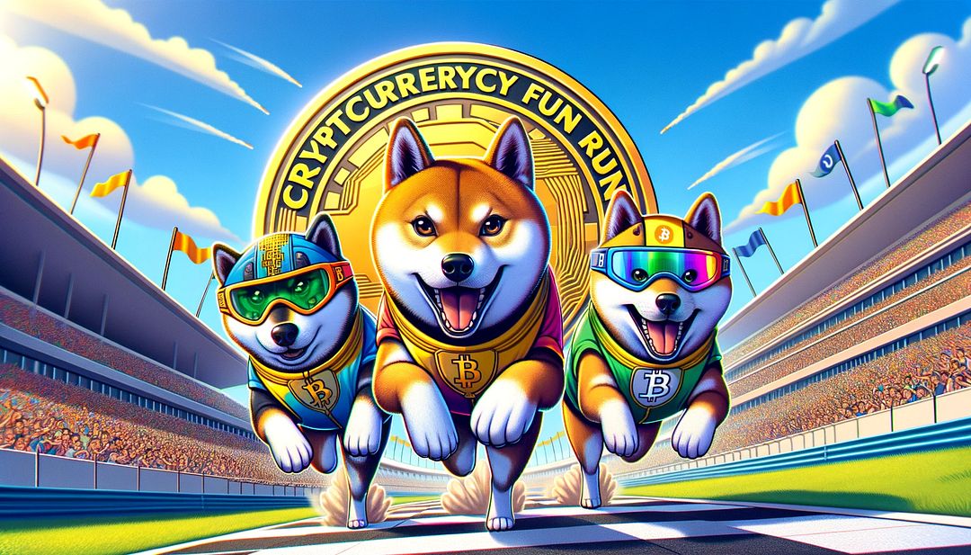 Doges bitcoin racing