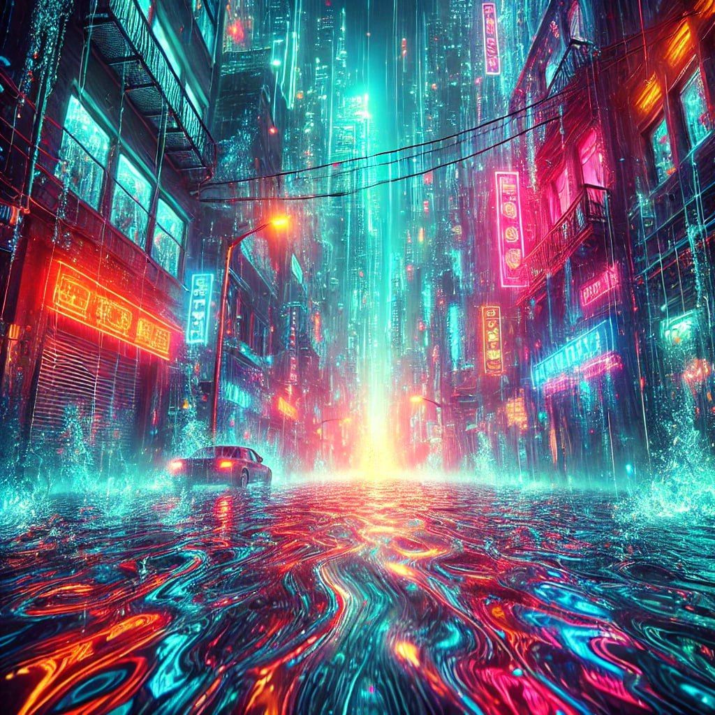 Neon Flood