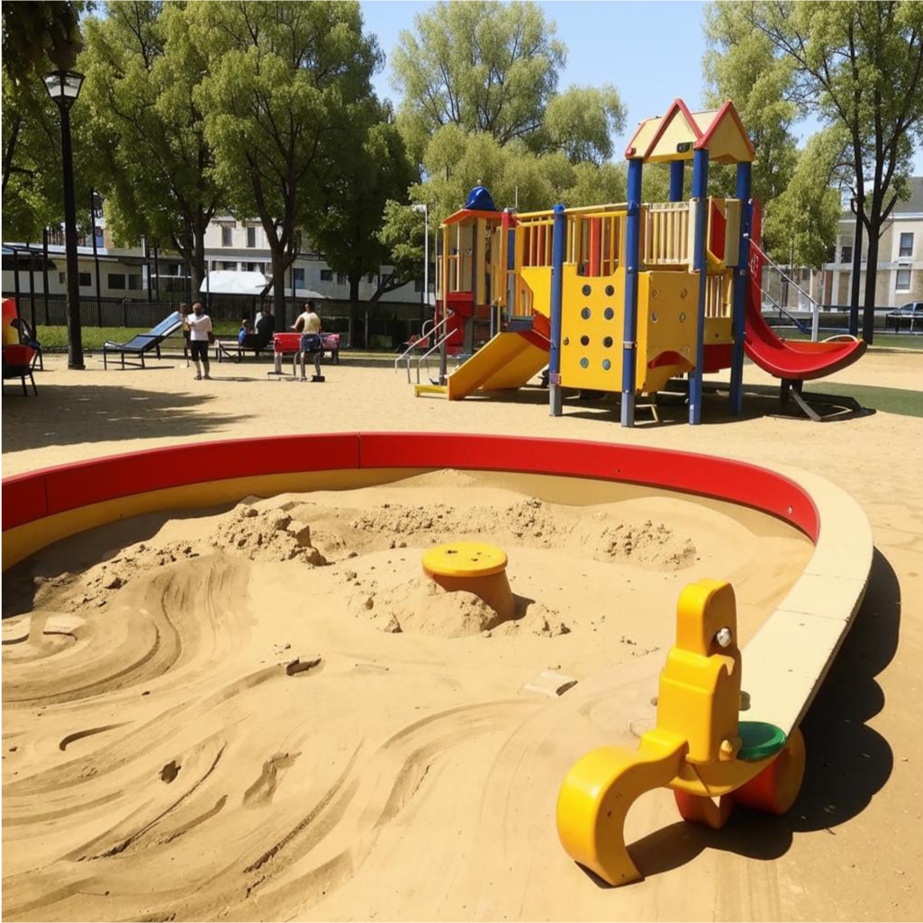 playground. sandbox