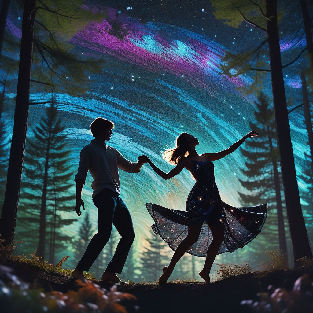 Under the stars together