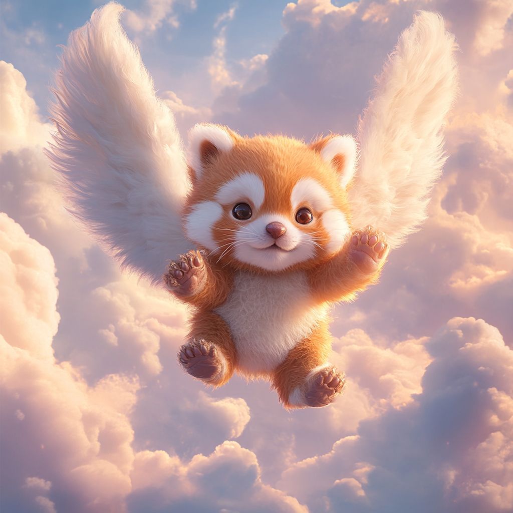 Flying Red Panda for 1 Enjoy