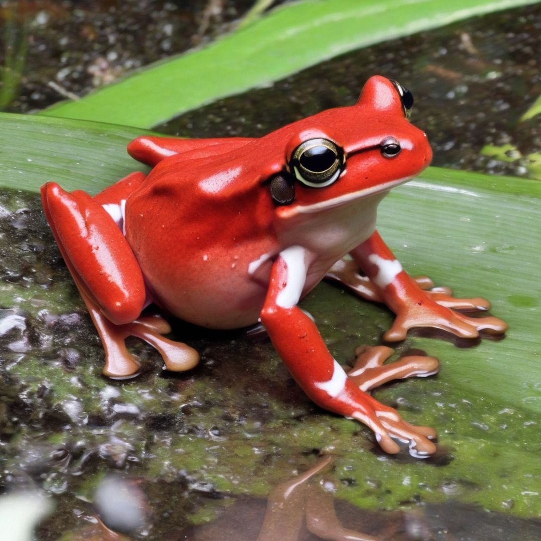 Red frog