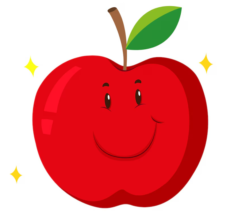 happy apple