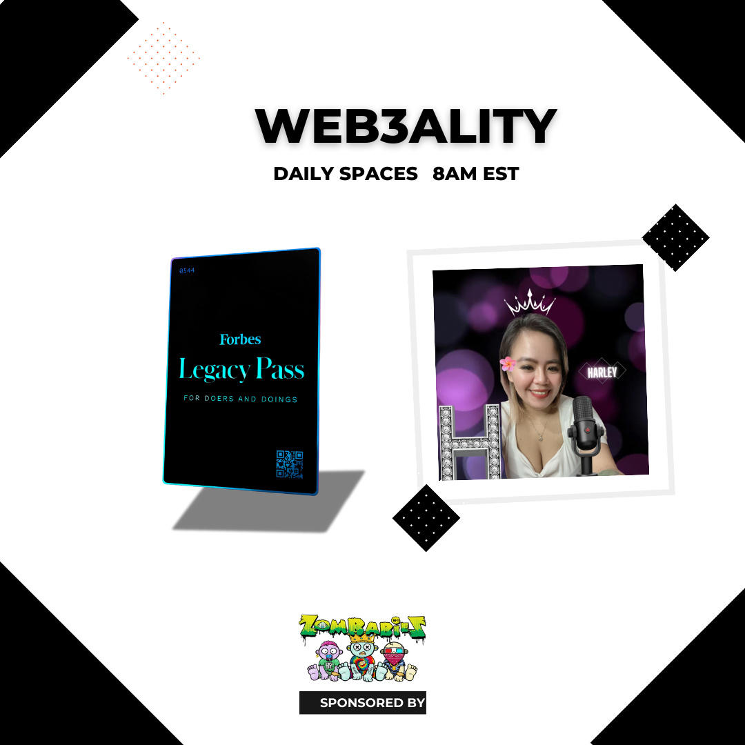 Web3ality X Spaces ( Learning Web3 and AI Spaces )