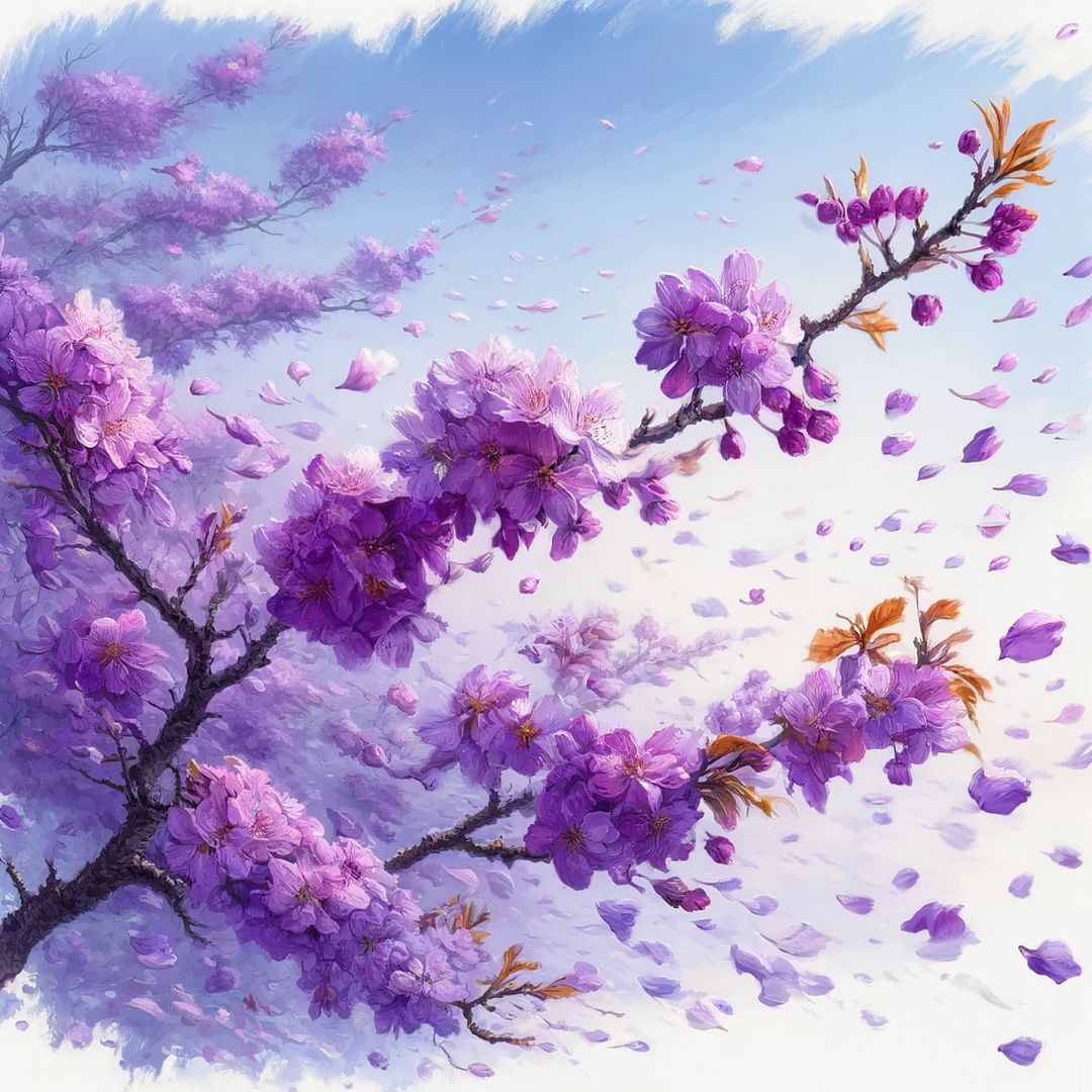 Melody of Cherry Blossoms on the Wind