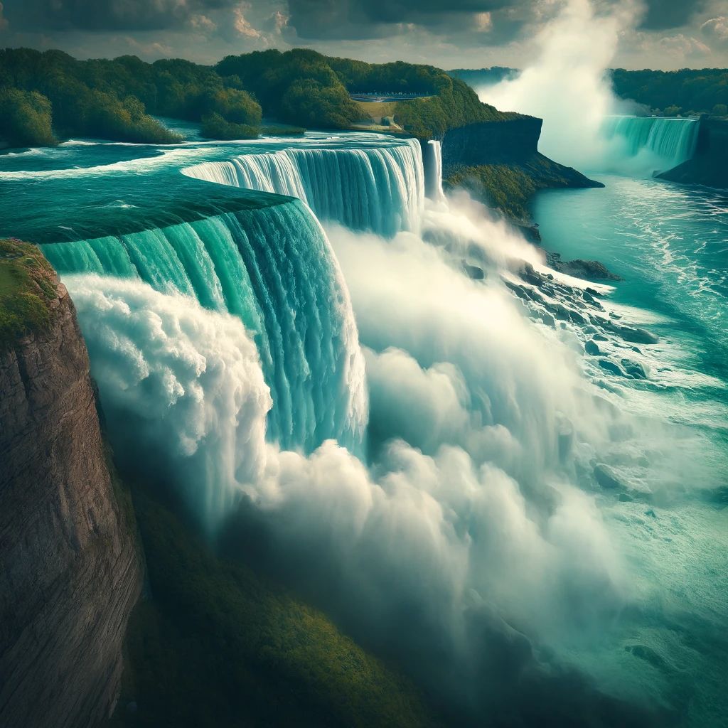 The Niagara Falls where I want to visit again