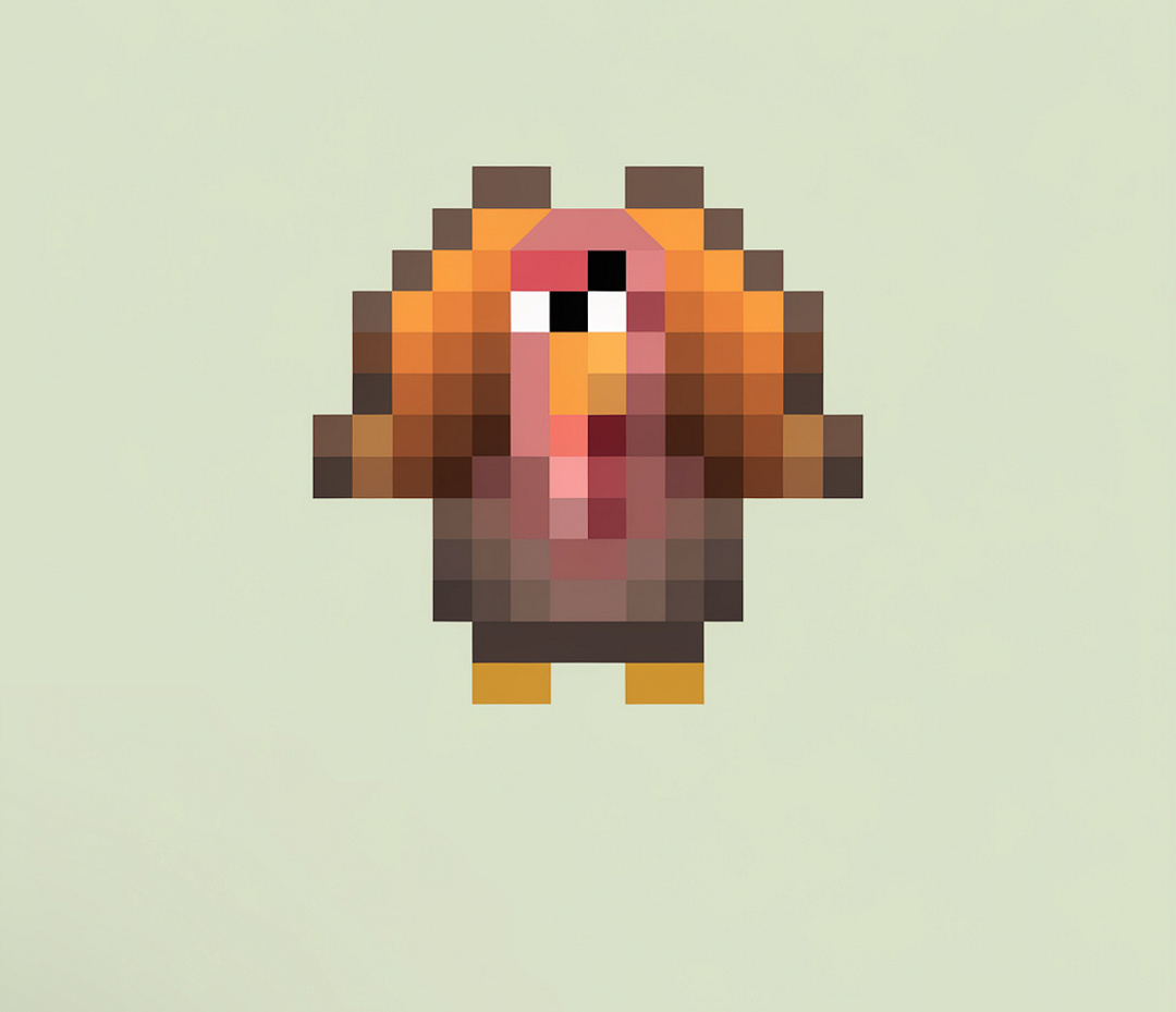 Pixel Turkey