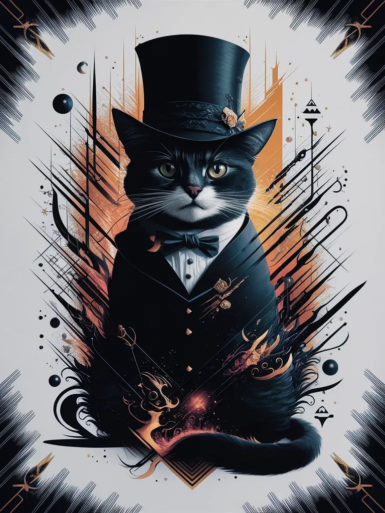 Cat magician