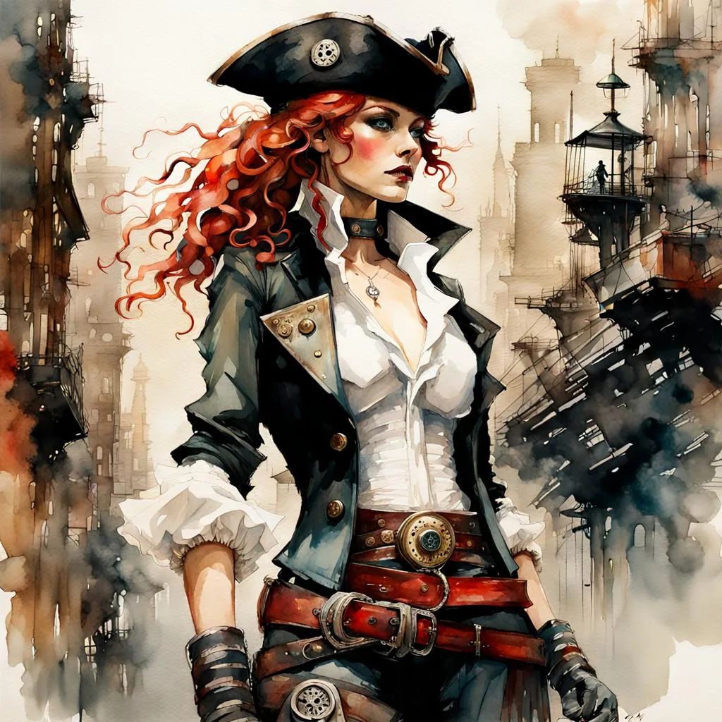 Pirate redgirl