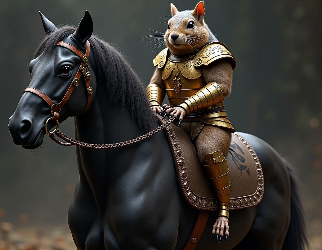 A Spartan squirrel