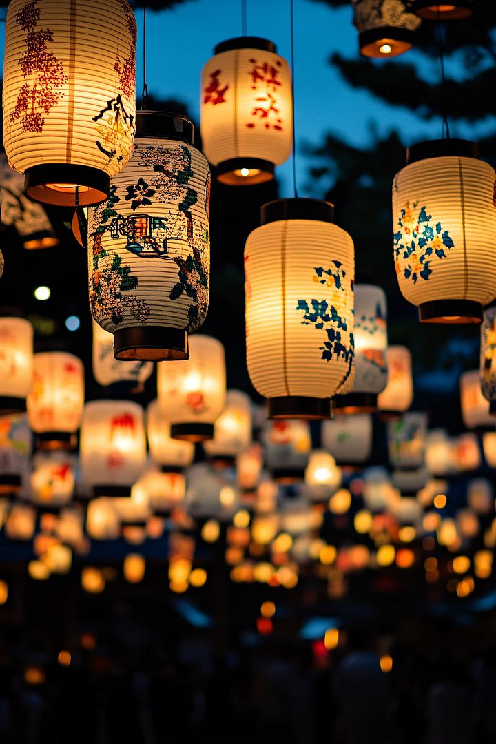 Flying lanterns