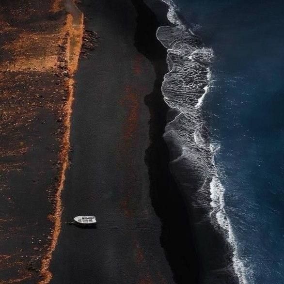 black beach