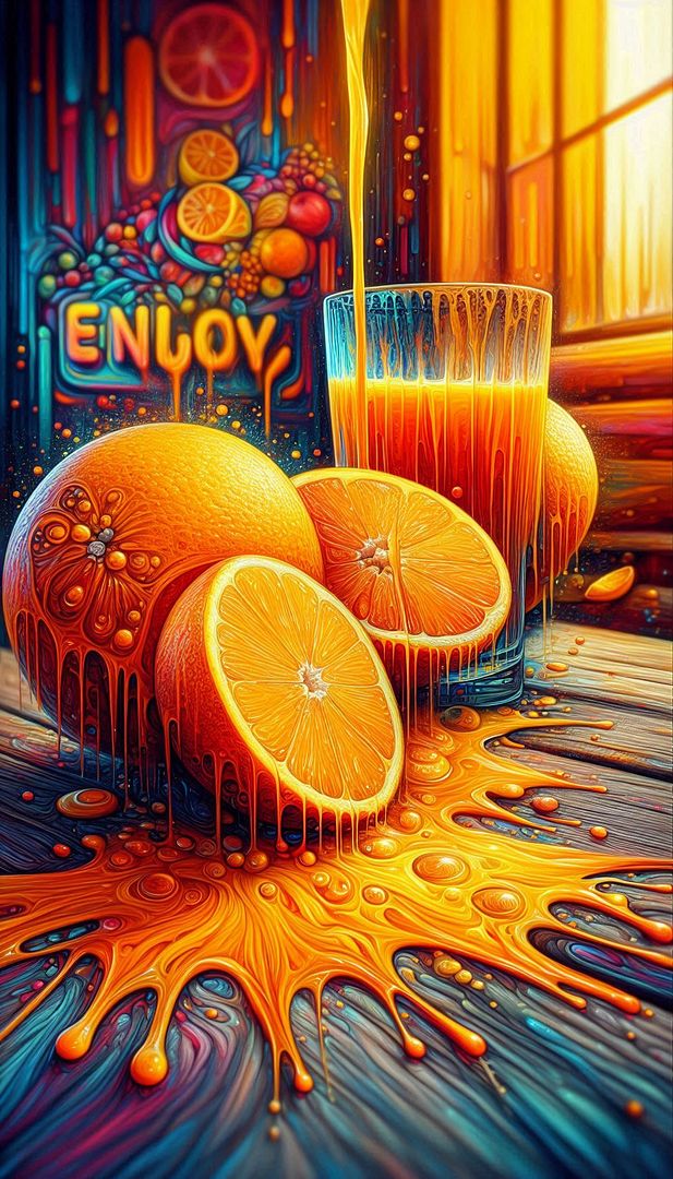 Enjoy orange