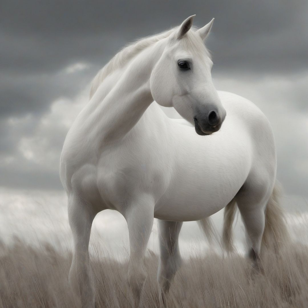 white horse