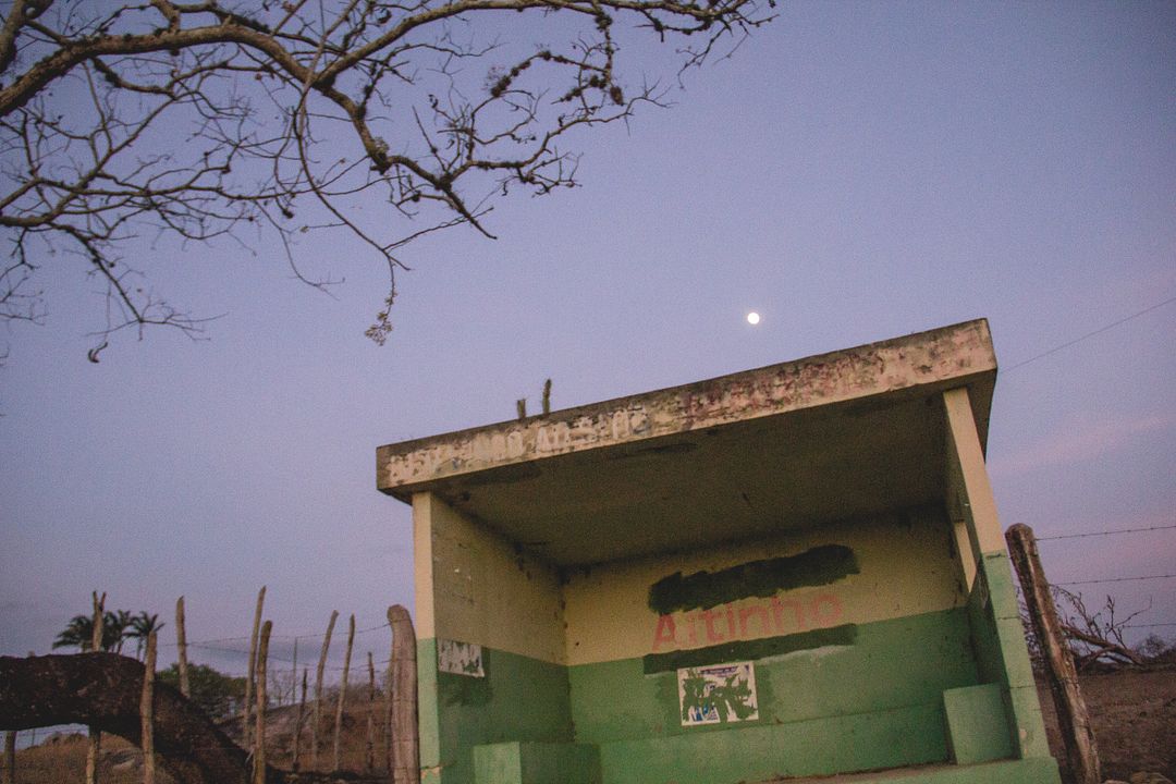 rural bus stop