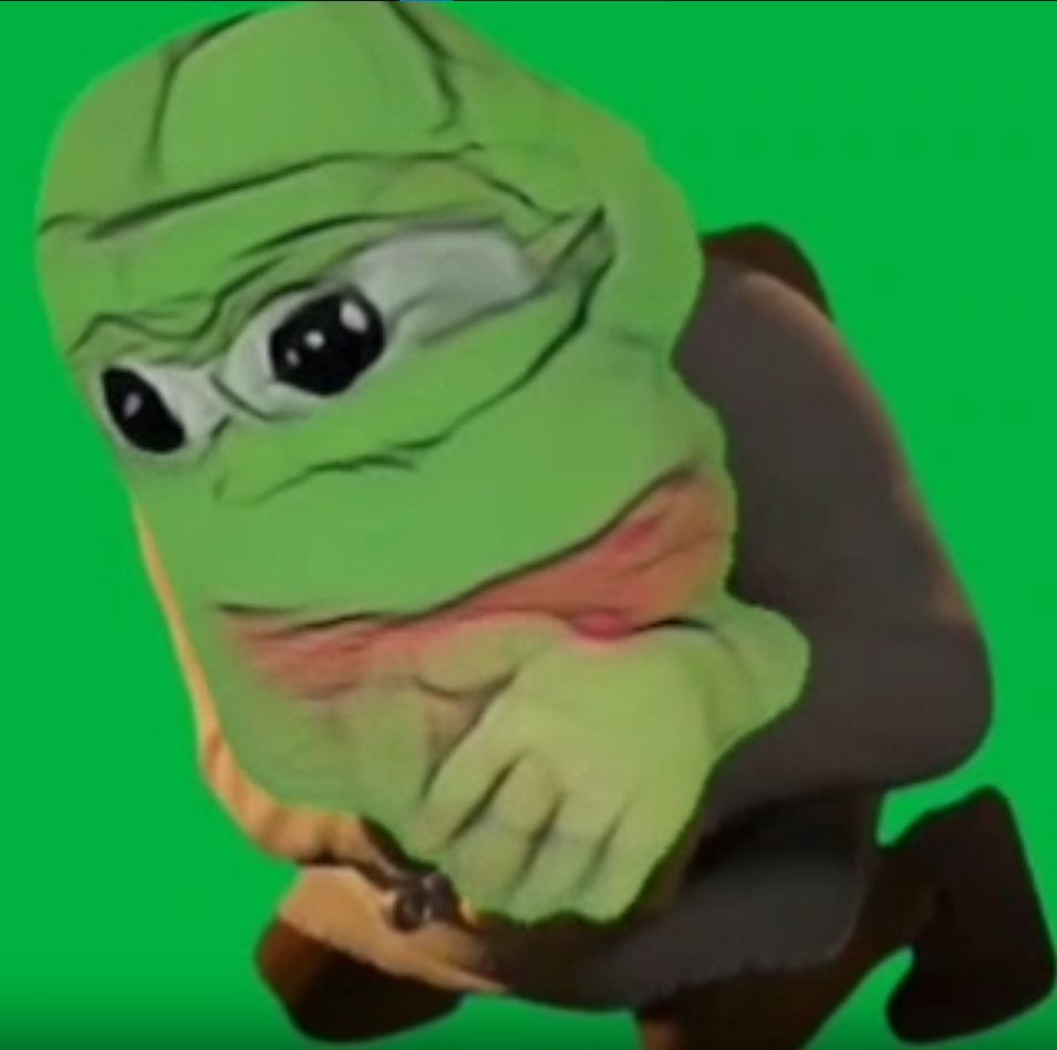 Pepe Shrek Rizzing