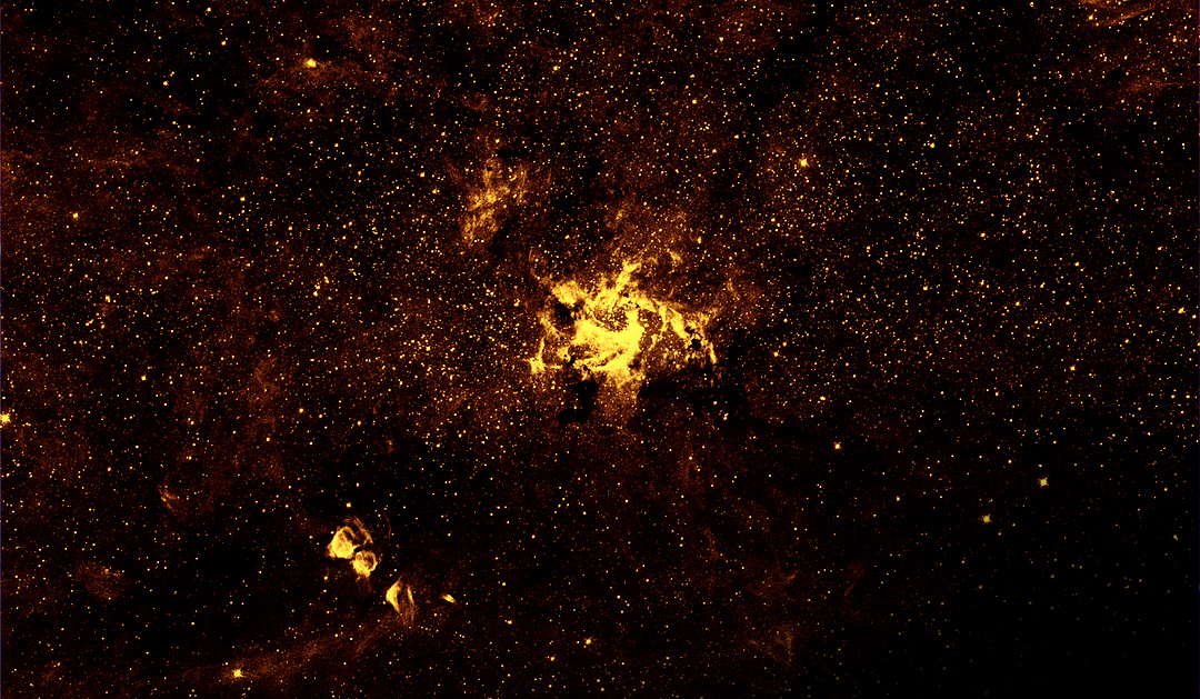 Galactic Center in Near-infrared (Hubble)