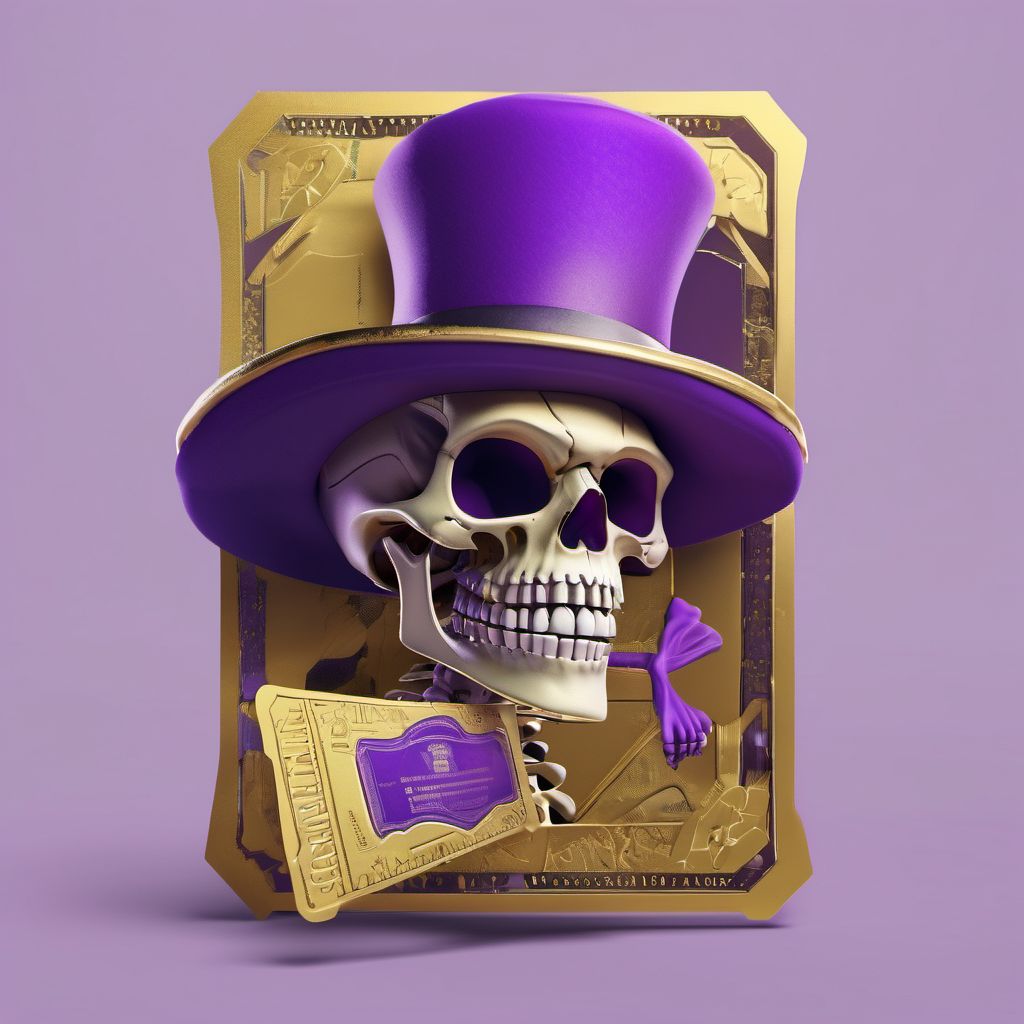 Skeleton Golden Ticket Degen #1