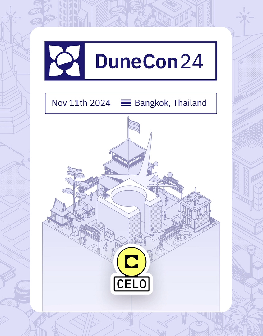 DuneCon2024 <> CELO