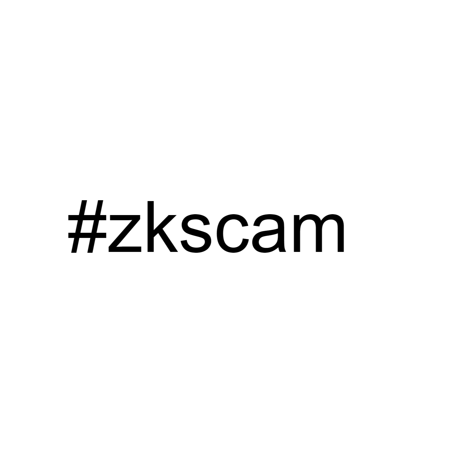 ZKscam