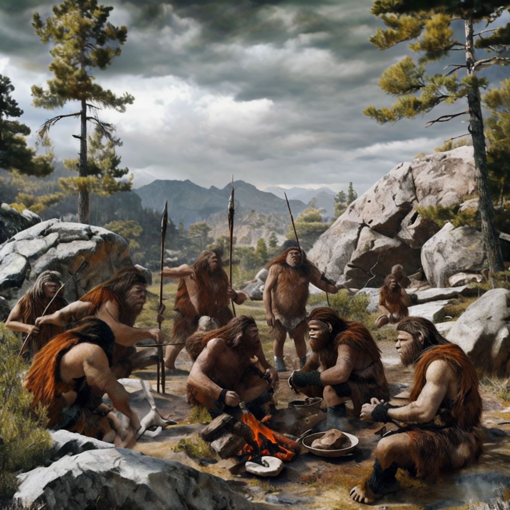 Neanderthals in their natural environment