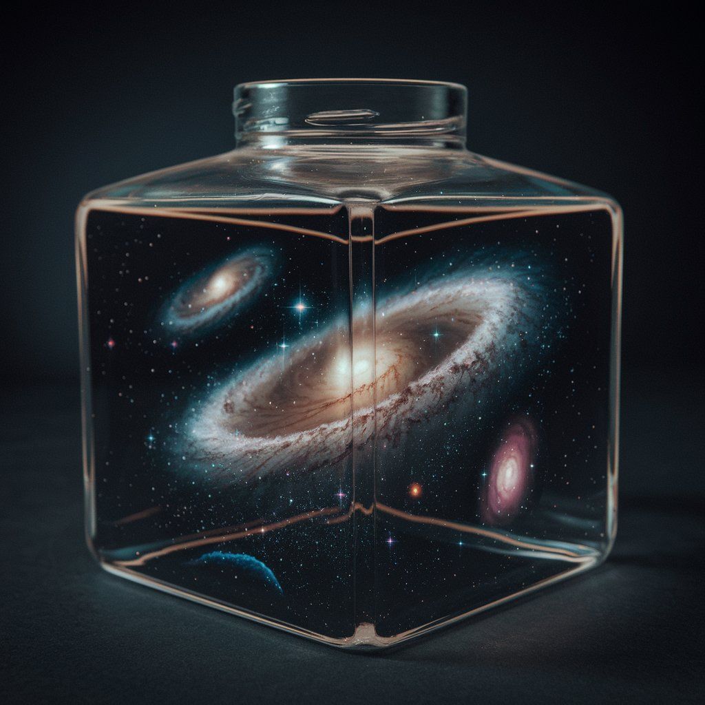 Whole Universe in a regular Jar