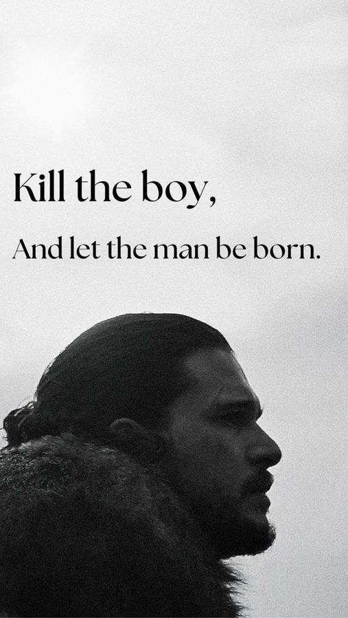 Let the man be born