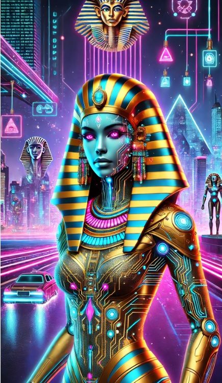 Neon Cleopatra