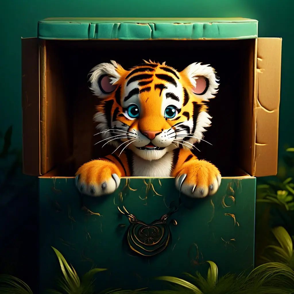 Tiger in the box