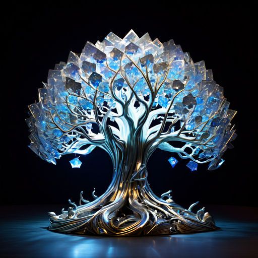 Beautiful Crystal Tree