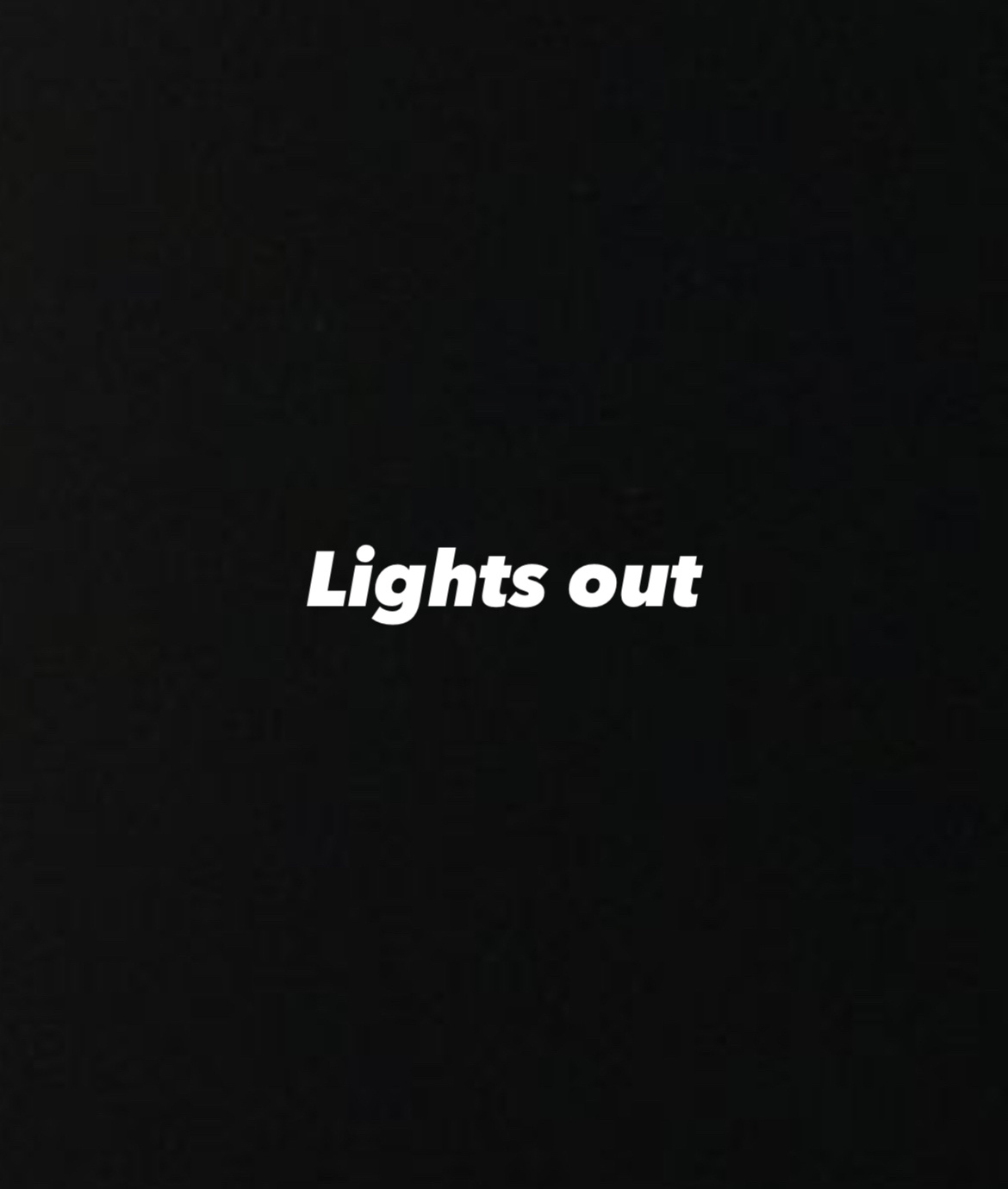 tell - Lights Out - tellmusicprod@gmail.com