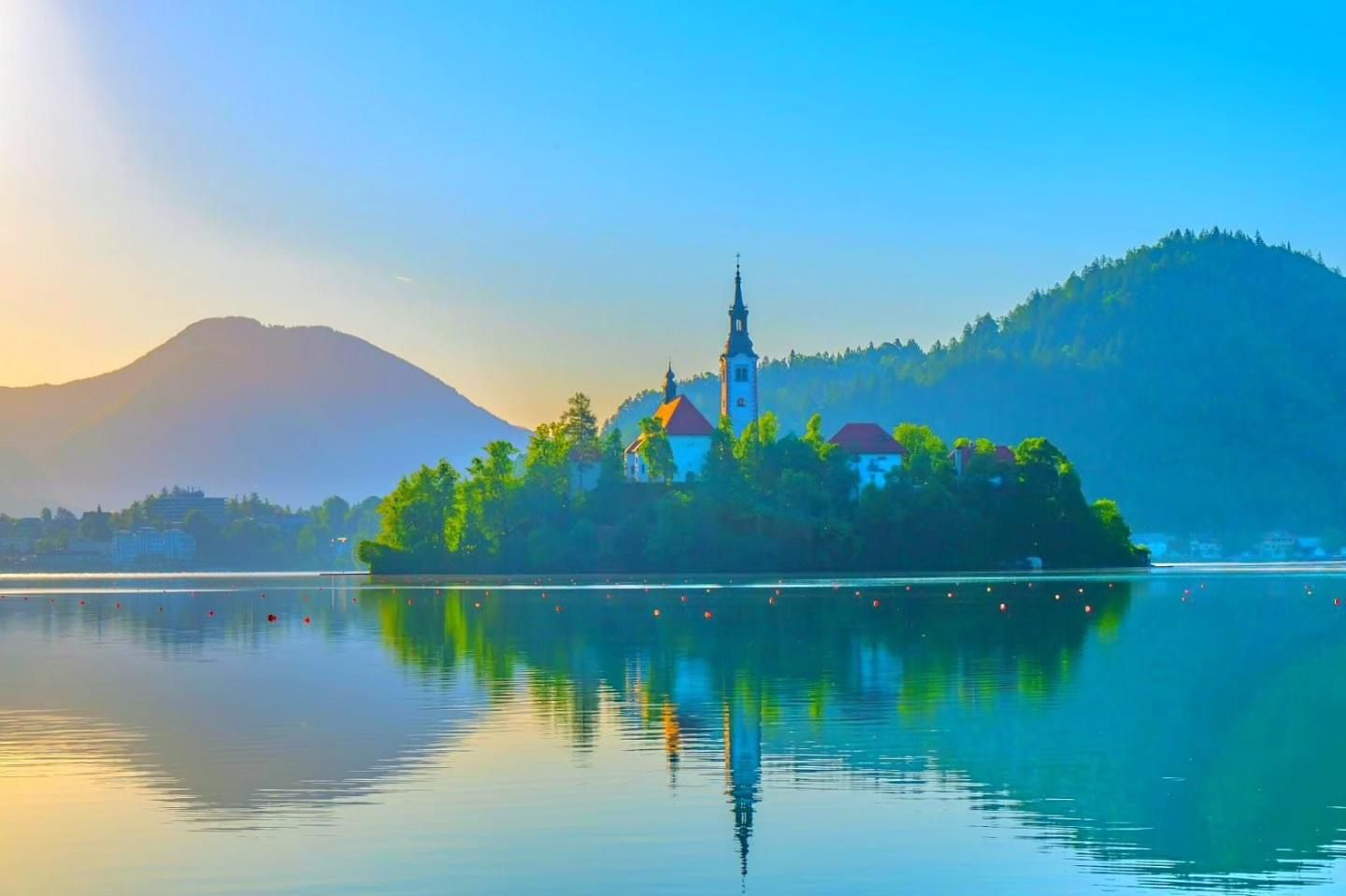 Lake Bled in Slovenia