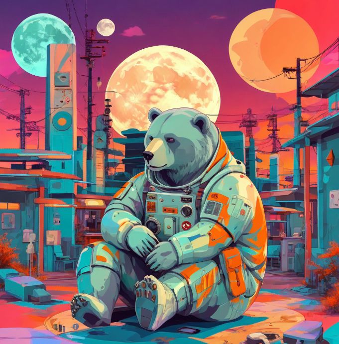 Astronaut Bear