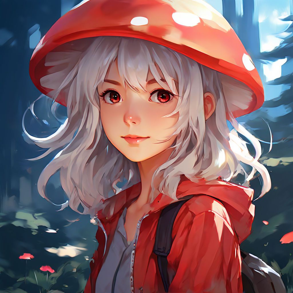 Mushroom girl