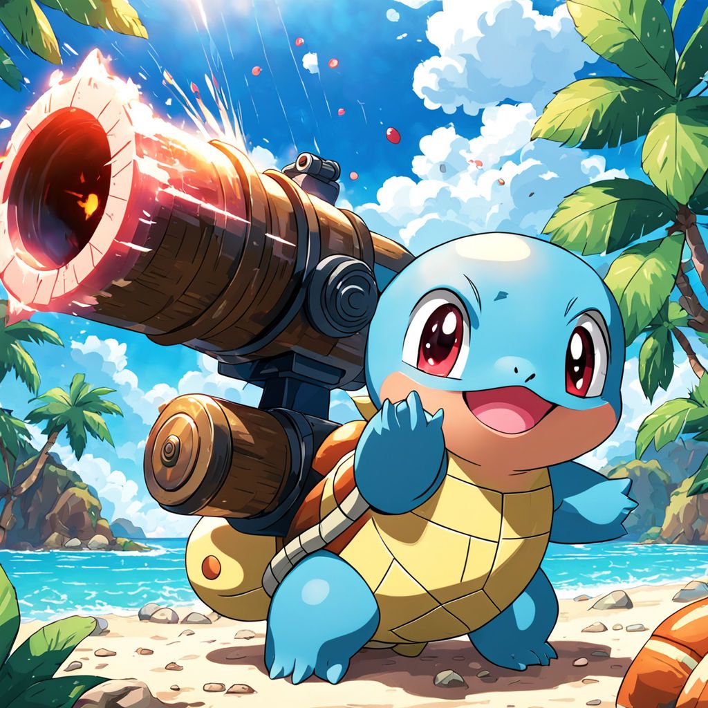 Squirtle's Ham Cannon