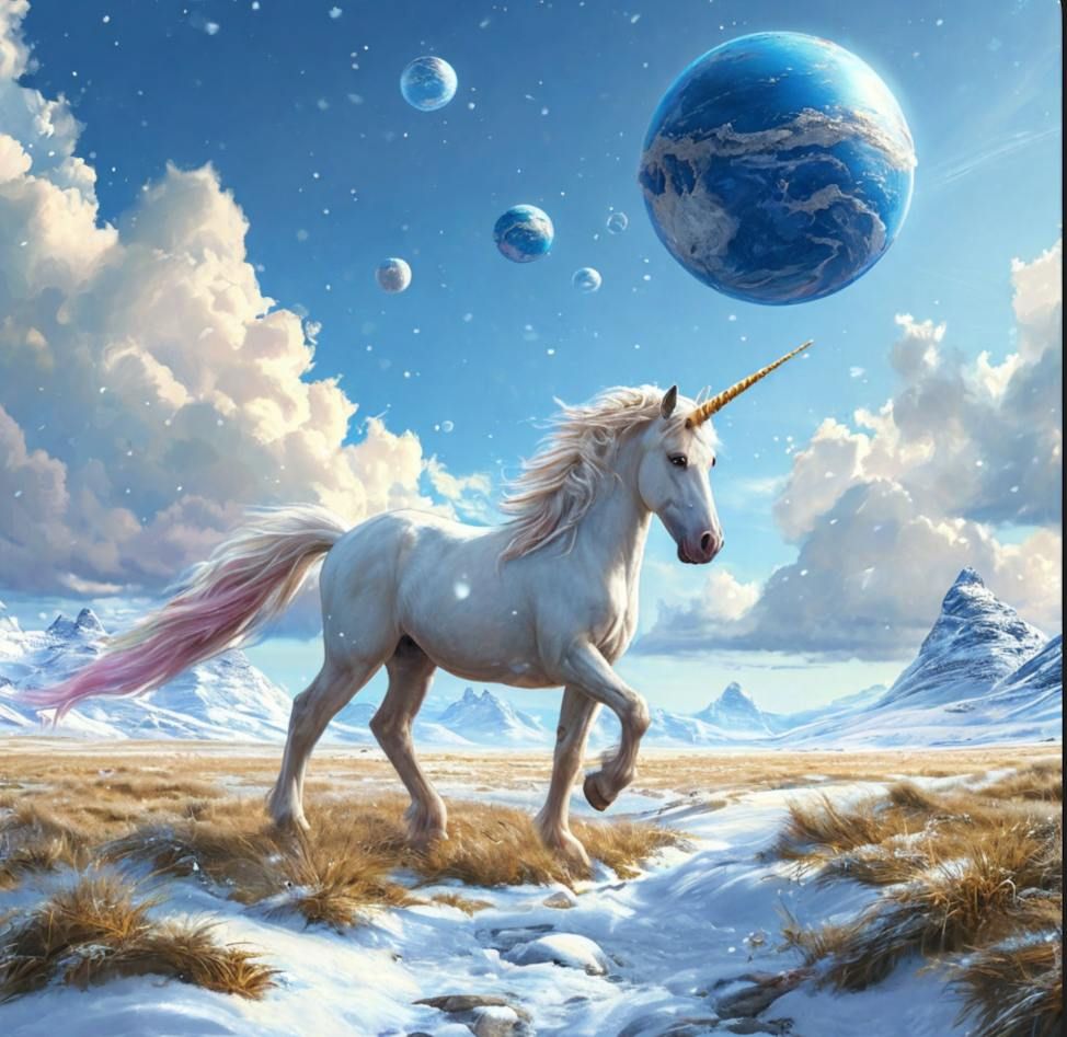 Unicorn & Sphere