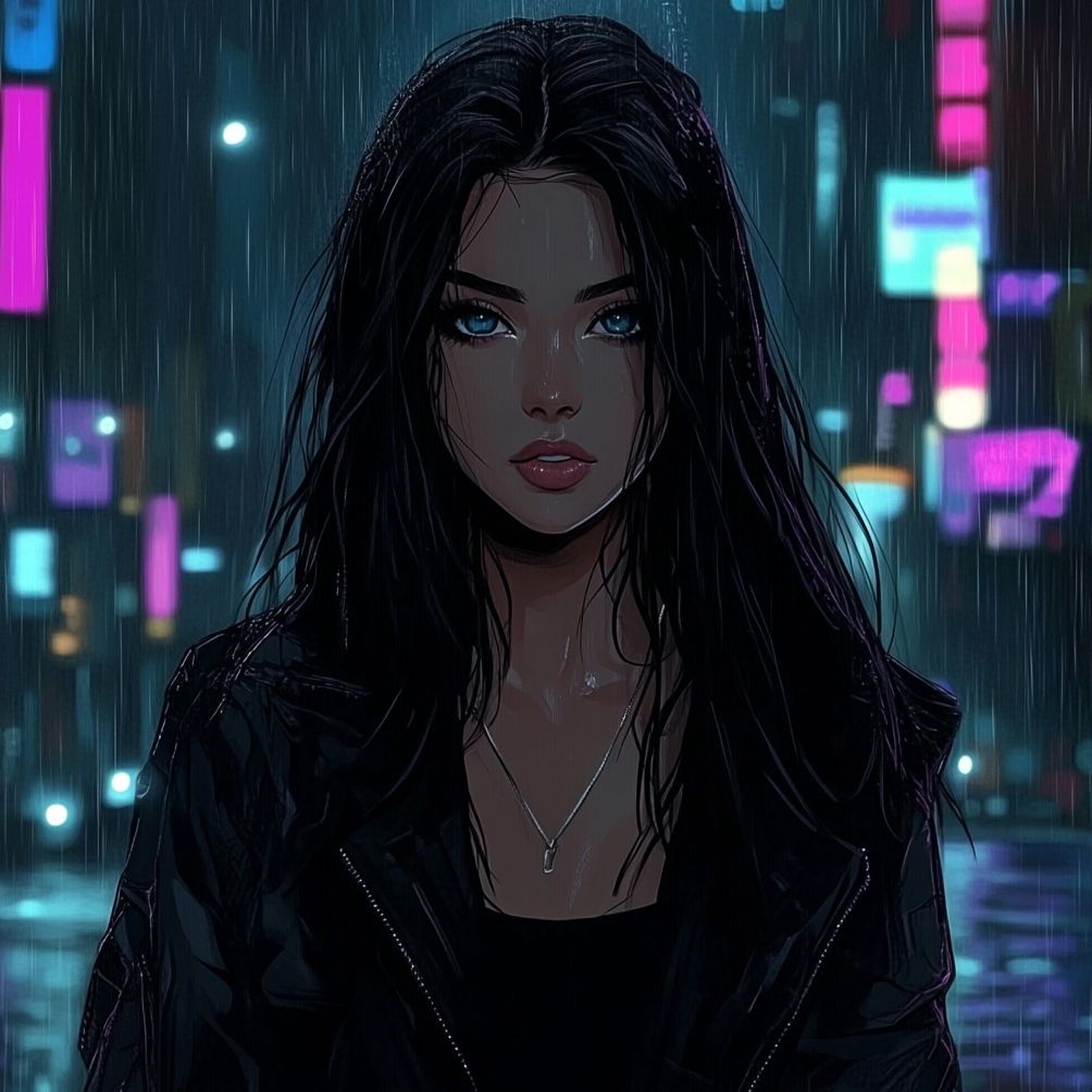 In the rain