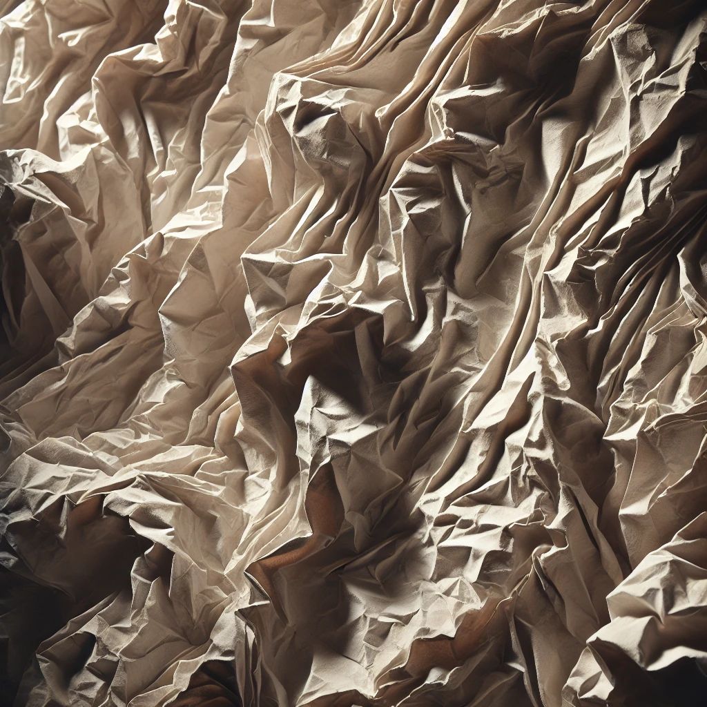 crumpled paper