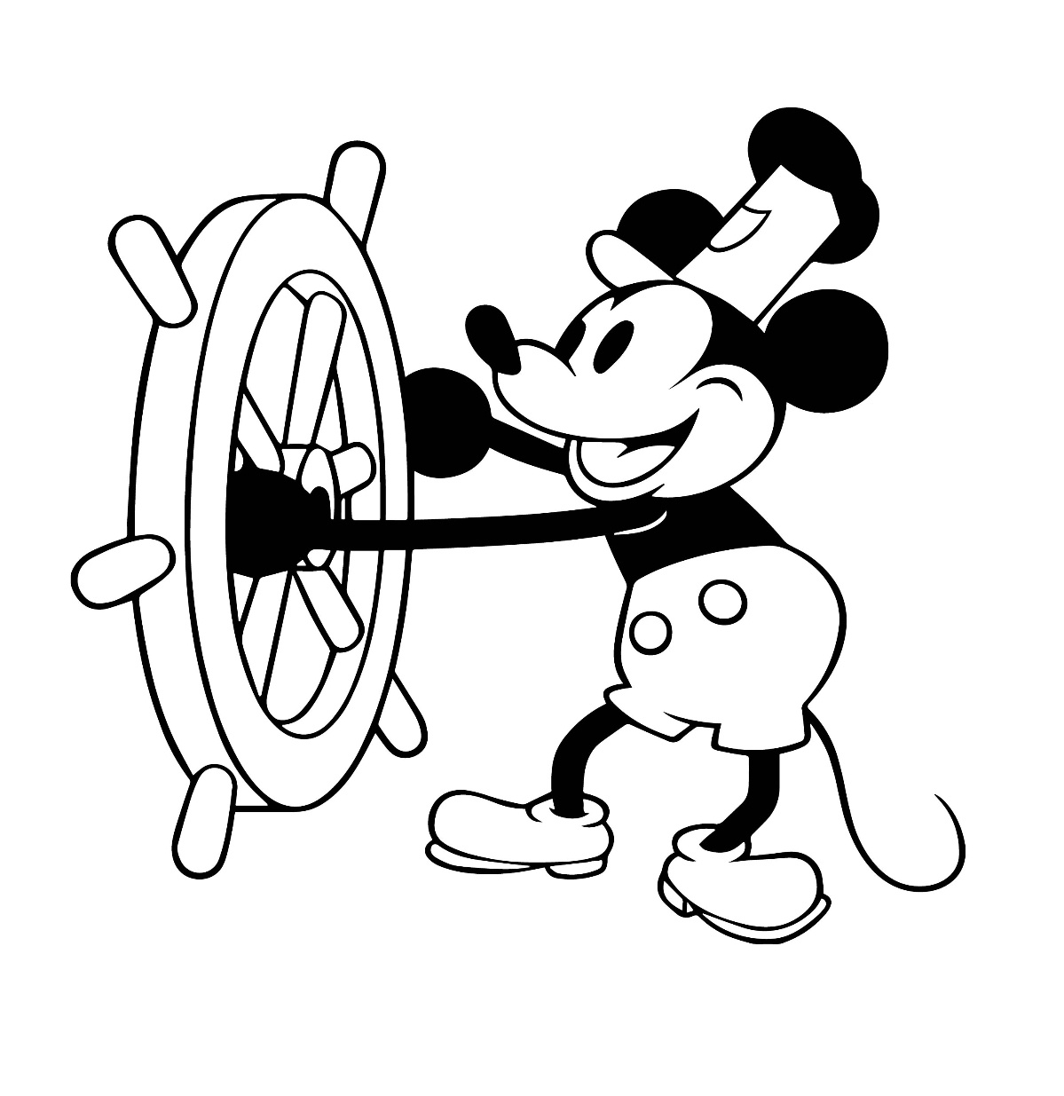 Steamboat Willie enters Zora