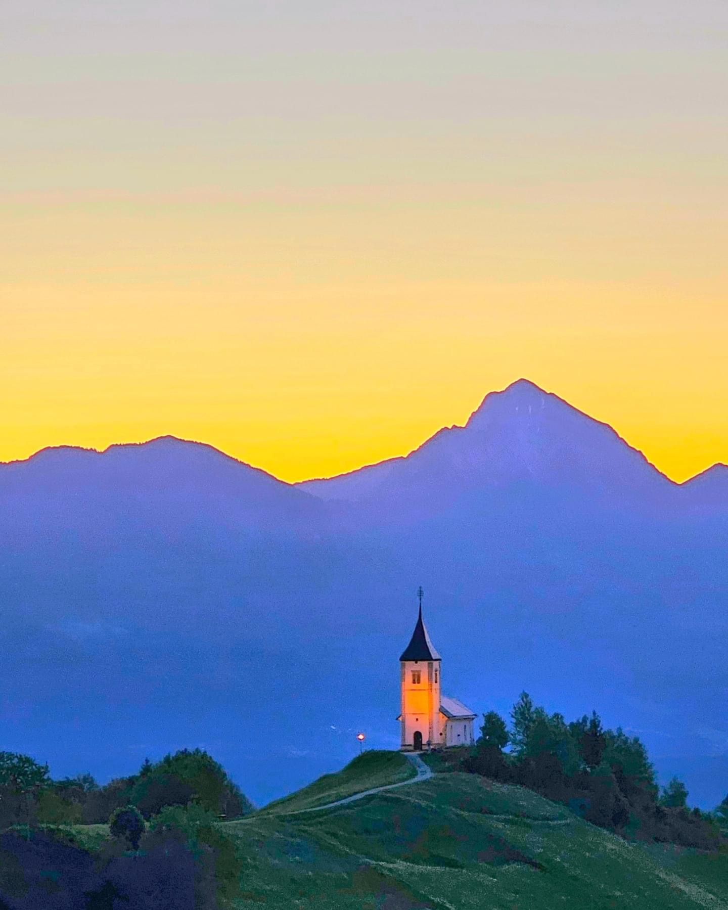 The Church on the hill, Slovenia