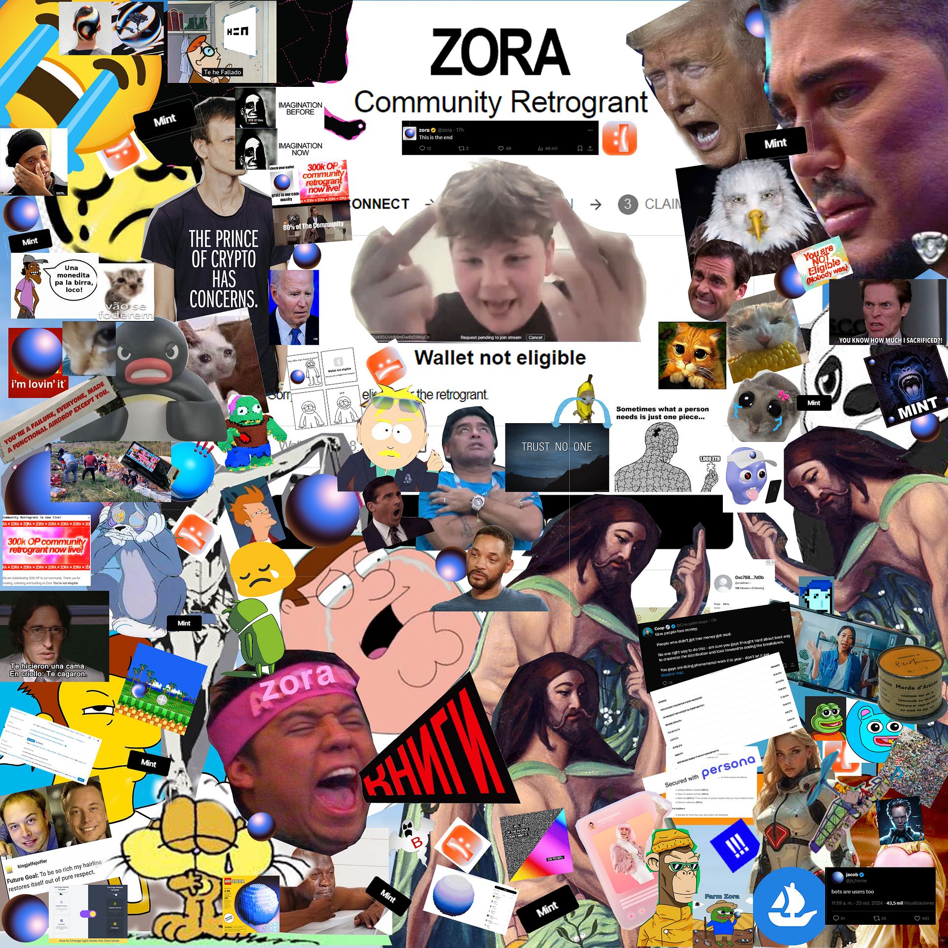 Zora's Retrogrant Collage