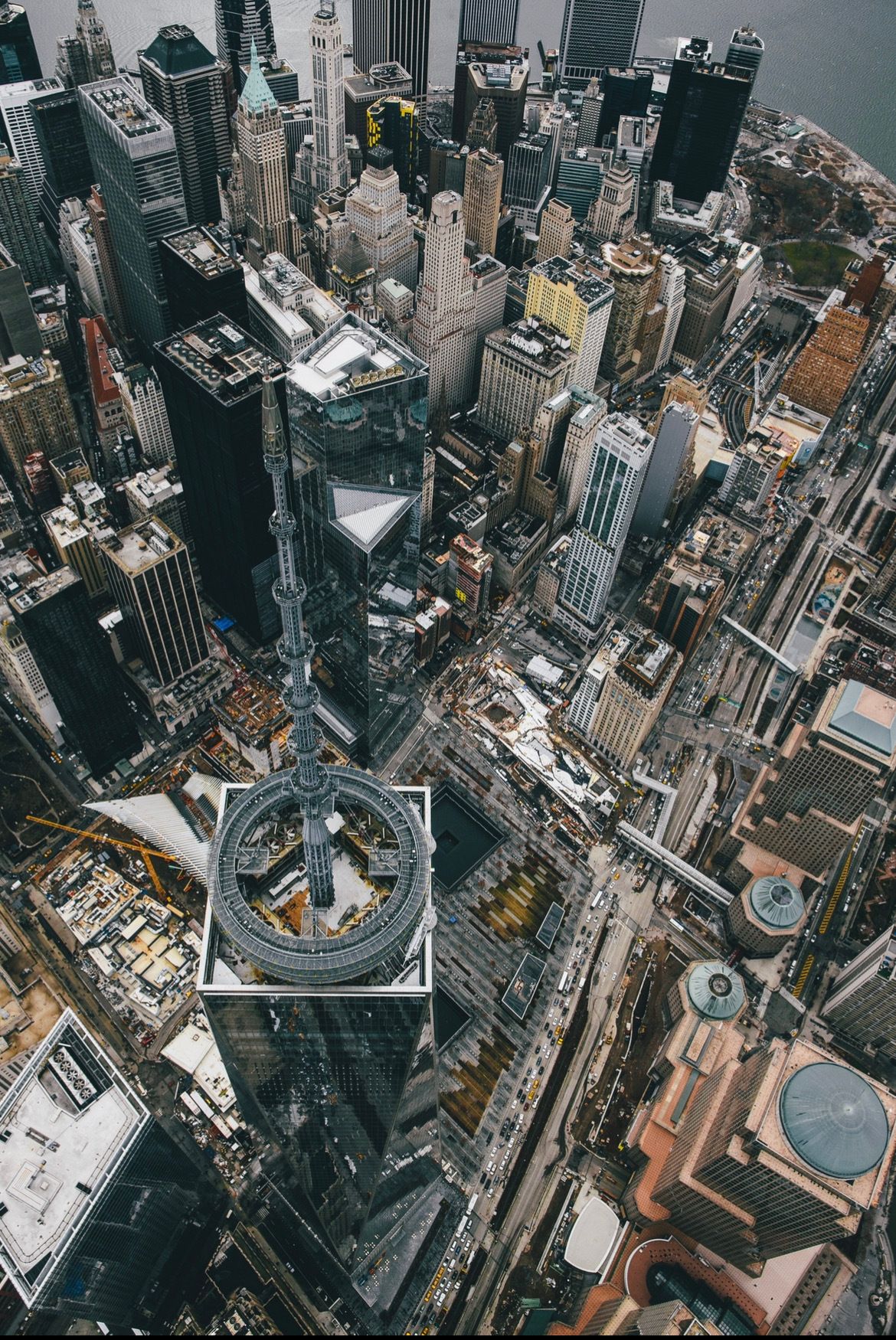 Soaring above 1 WTC