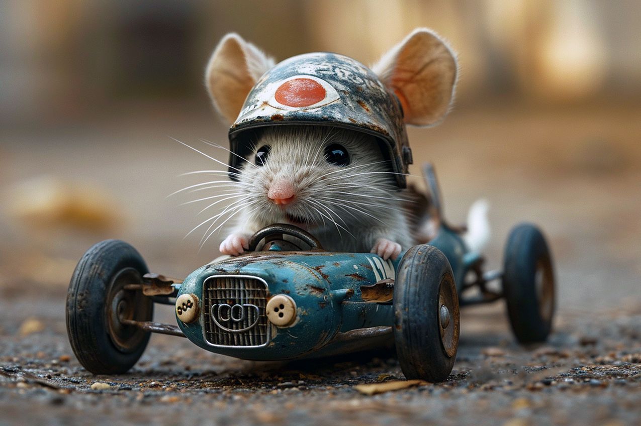 mouse car