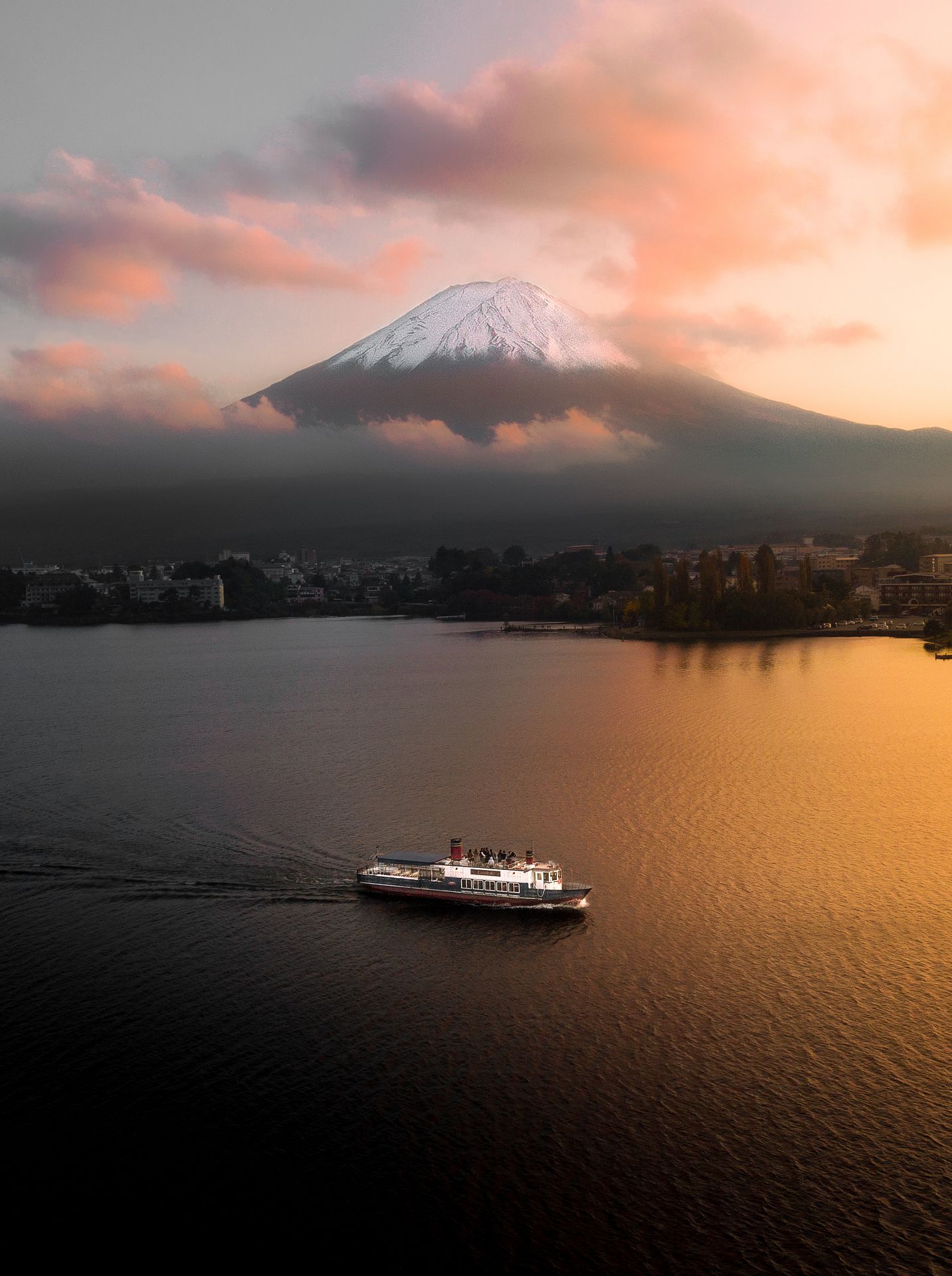 Mount Fuji Ensoleillé